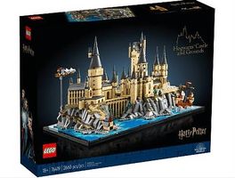 Lego - Schloss Hogwarts mit Schlossgelände / Harry Potter