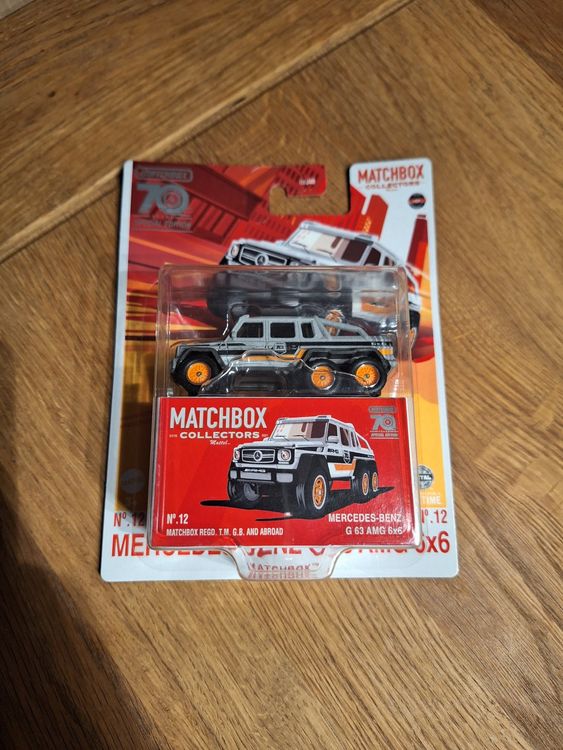 Matchbox Collectors 2023 Mercedes-Benz G 63 AMG 6x6 No. 12 (Neu und ...