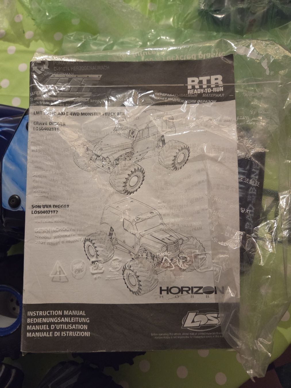 Losi Modellismo RC: Grave Digger RC – Nuovo (secondo la descrizione) da Chur venduto da homer818 3