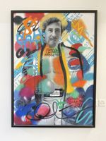 XXL handgemaltes Ölgemälde 140x100cm – Pop Art / Street Art