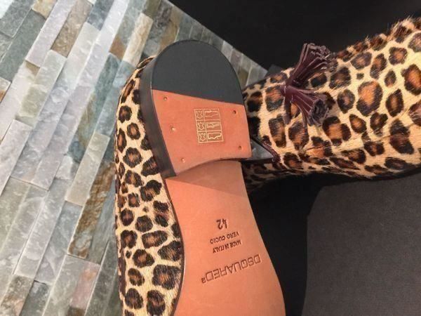 Dsquared2 Scarpe da uomo: Neu DSQUARED2 Luxus Ponyfell Leder Schuh – Nuovo e nell'imballaggio originale da Pratteln venduto da Rbubi 5