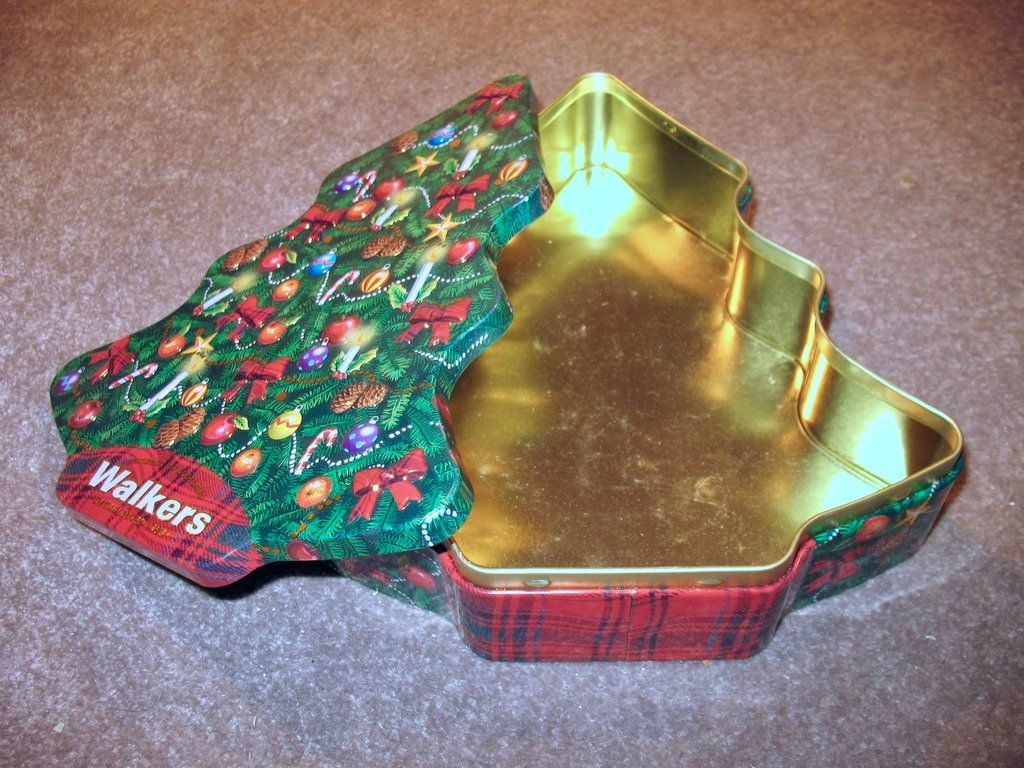 Altro in Decorazioni & Accessori: Blech Dose Büchse Walkers Biscuits Guetsli Weihnachtsbaum – Usato da Wil ZH venduto da Arbolero 4