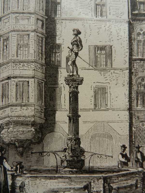 Stiche: Schaffhausen Marktplatz – Gebraucht aus Risch von Rischli15 9