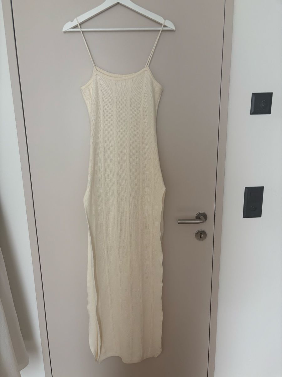 Kleider: Sommerliches Strickkleid, Crème, One Size! – Neu und originalverpackt aus Arbon von Viktoriaa