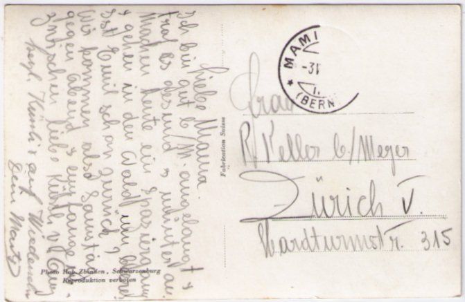 Cartes postales: Gantrisch – D'occasion à Binningen par Mountainrider 1