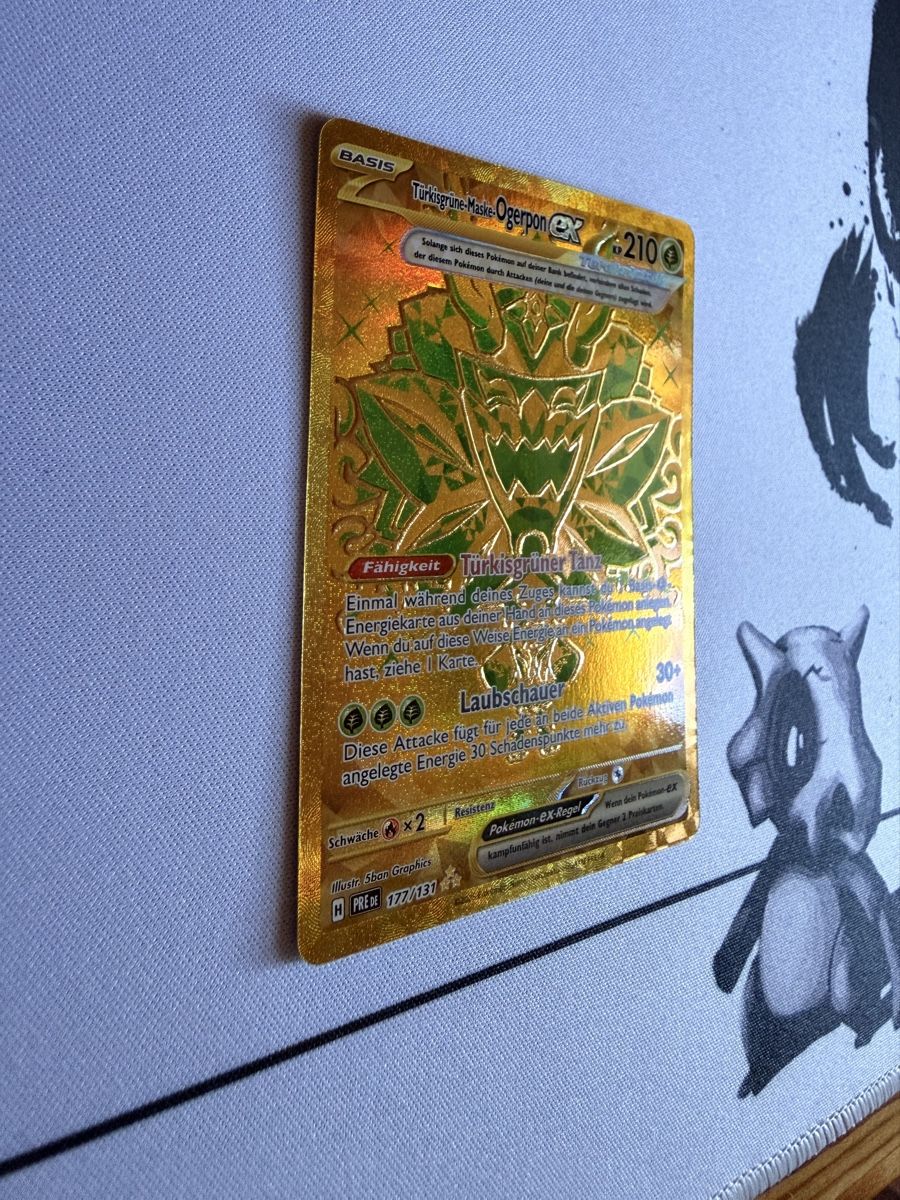 Pokémon Carte collezionabili: Pokémon Ogerpon exTarakristall 177/131 – Nuovo (secondo la descrizione) da Elsau venduto da mintgreen1 1