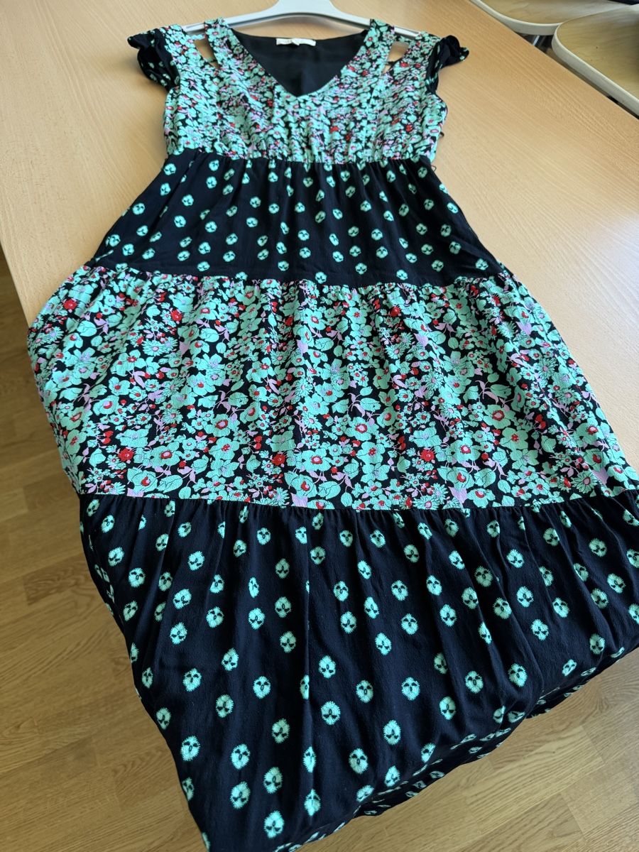 Maje Vestiti: Robe longue MAJE, T.2, motifs fleuris, viscose – Nuovo (secondo la descrizione) da Morges venduto da sandy069 2