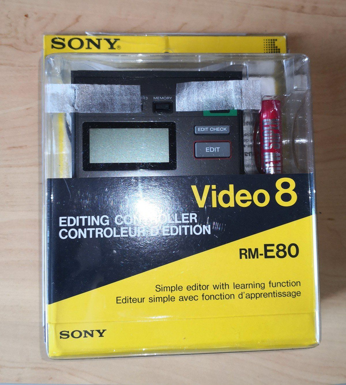 Systèmes de contrôle: Sony RM-E80 video editing controller – Neuf avec emballage d'origine à Payerne par Kilrah