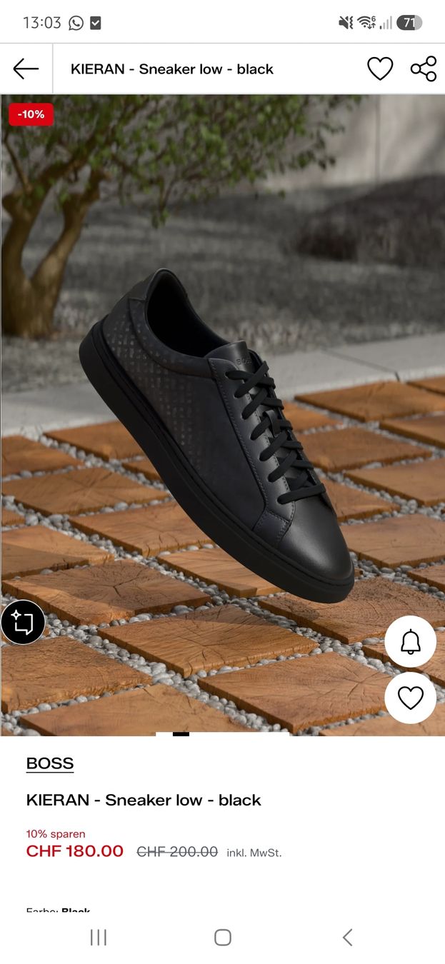 Hugo Boss Herrenschuhe: Boss Kieran Sneaker – Neu (gemäss Beschreibung) aus Stettlen von Lse_rj6y