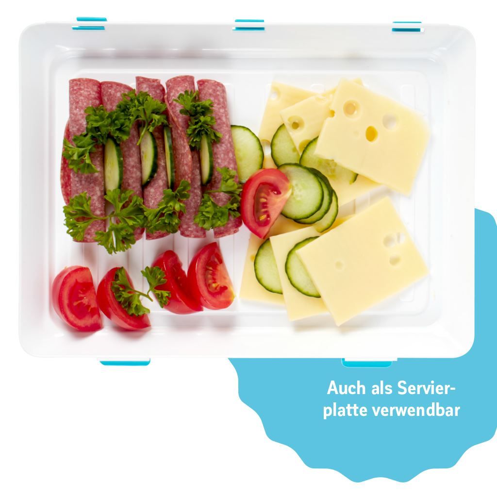 Contenitori & Simili: Click & Fresh Frischhalteplatten 2er Set – Nuovo e nell'imballaggio originale da Wettingen venduto da kochshop 4