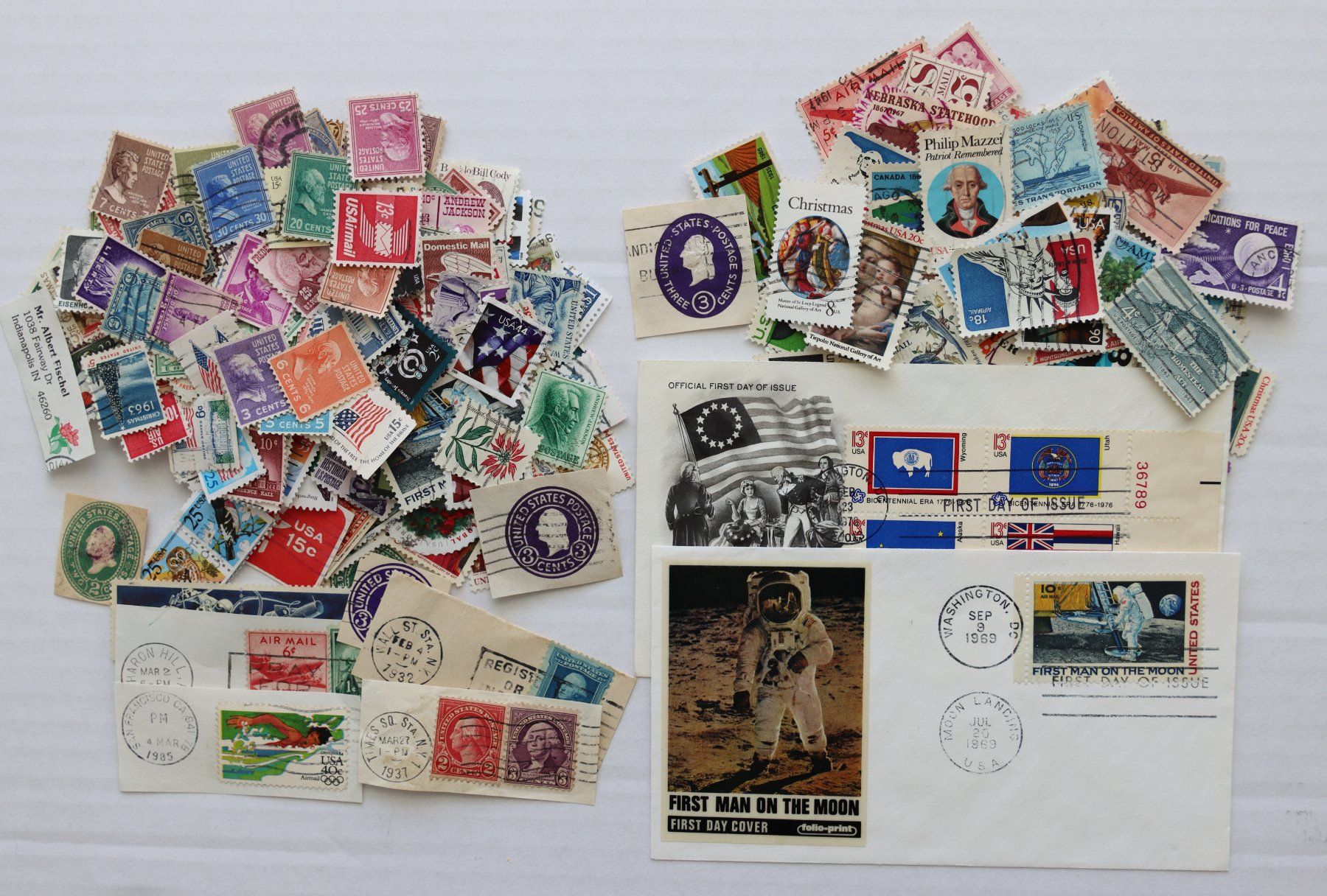 Tutti i francobolli: Briefmarken USA – Usato da Oberentfelden venduto da lakipul 5