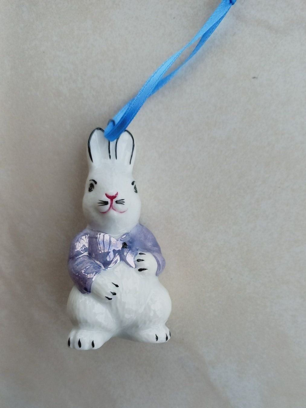 Figuren: Porzellan Hase handbemalt – Neu und originalverpackt aus Winistorf von acreativ1 1