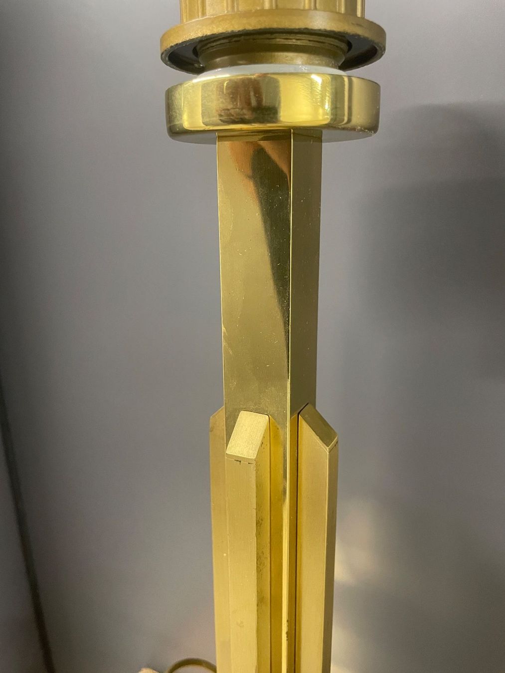 Lampade: Art Deco Messinglampe – Usato da Volketswil venduto da rubin74 4