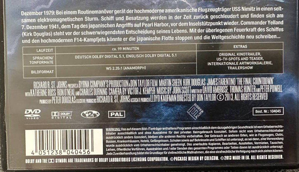 Tutti i DVDs: 3 DVDs: Das Philadelphia Experiment, Countdown, Reactivated – Usato da Beringen venduto da Mantafisch1 6