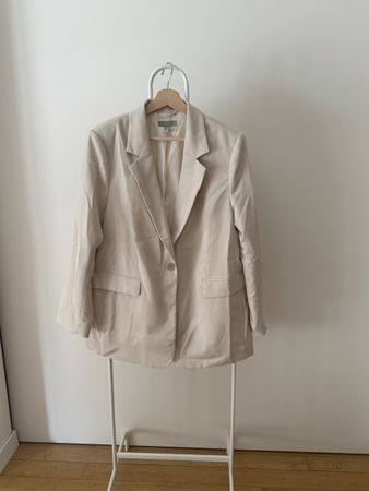 Blazer beige Damen Gr. L
