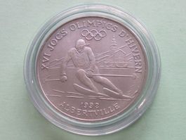 Gedenkmedaille "Olymiade 1992 ALBERTVILLE / BARCELONA"