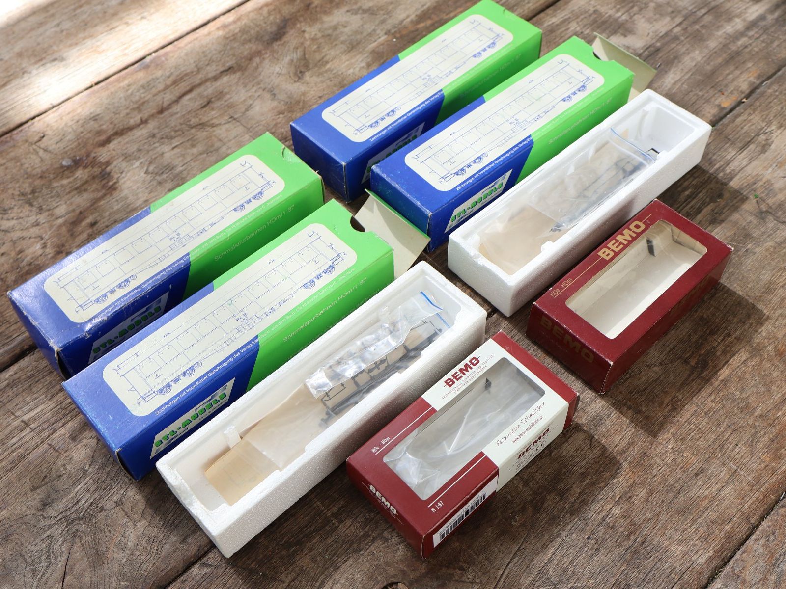 STL Models / Bemo 6 x OVP für Loks/Wagen H0 - Leerkarton (Gebraucht) in ...