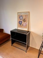USM Haller Regal / Sideboard in Schwarz – modernes Designkla