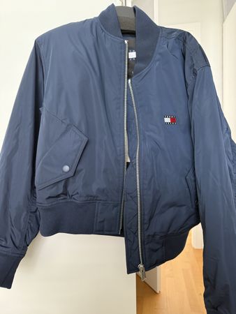 Tommy Hilfiger Bomberjacke, Dunkelblau, Gr M, neu