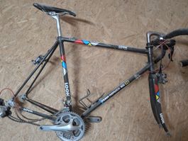 LOOK TEAM REPLICA KG 95 Rennrad Rahmen Konvolut mit 105