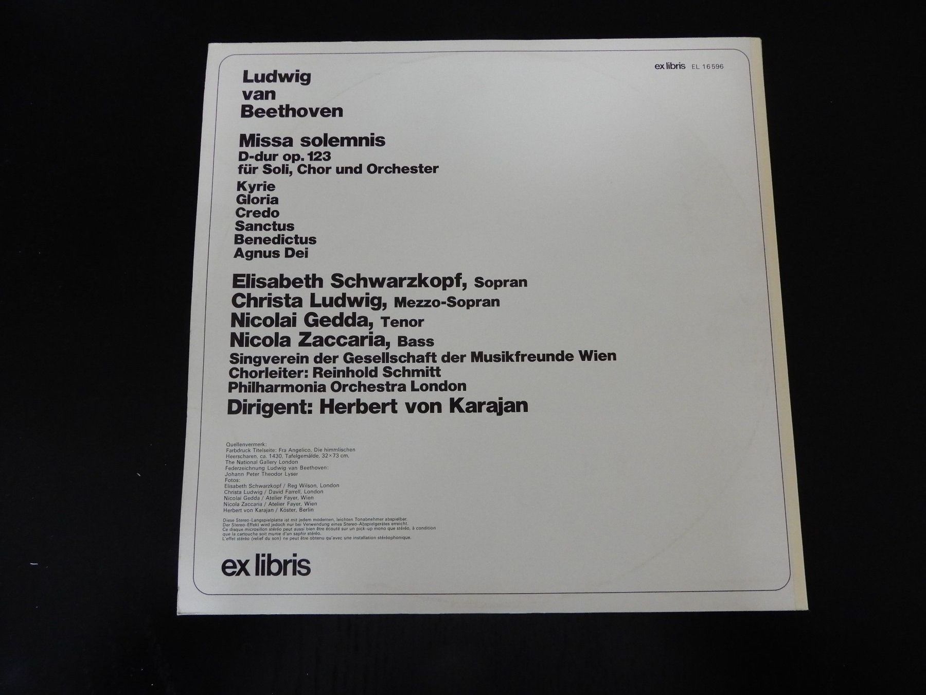 Dischi in vinile: Beethoven, Karajan – Missa Solemnis – Usato da Erstfeld venduto da Mario_boe0 3
