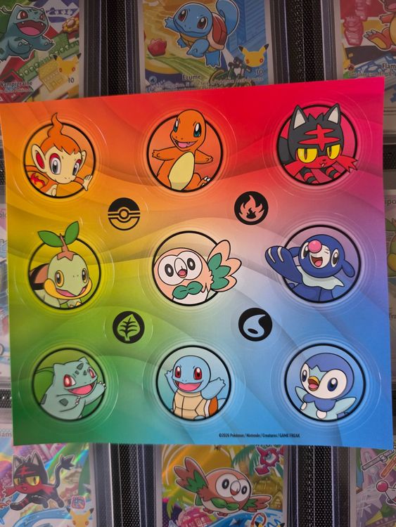 Pokémon 30 ans full set Premiers partenaires (Neu (gemäss Beschreibung ...