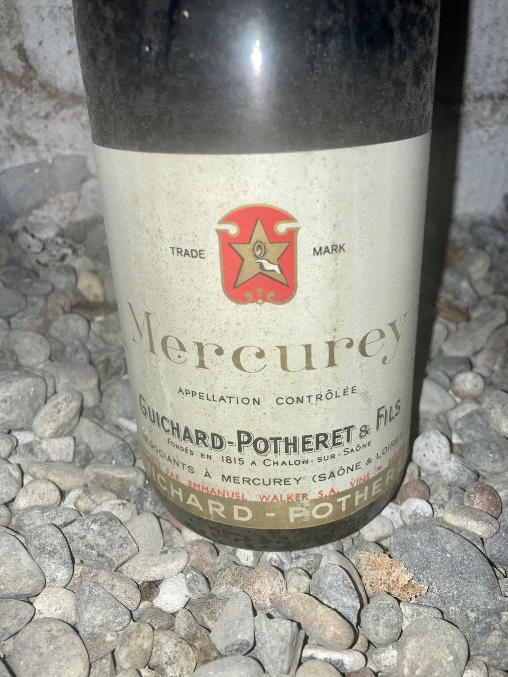 Vino: Mercurey 1970 – Nuovo e nell'imballaggio originale da Bern venduto da Spomme 4