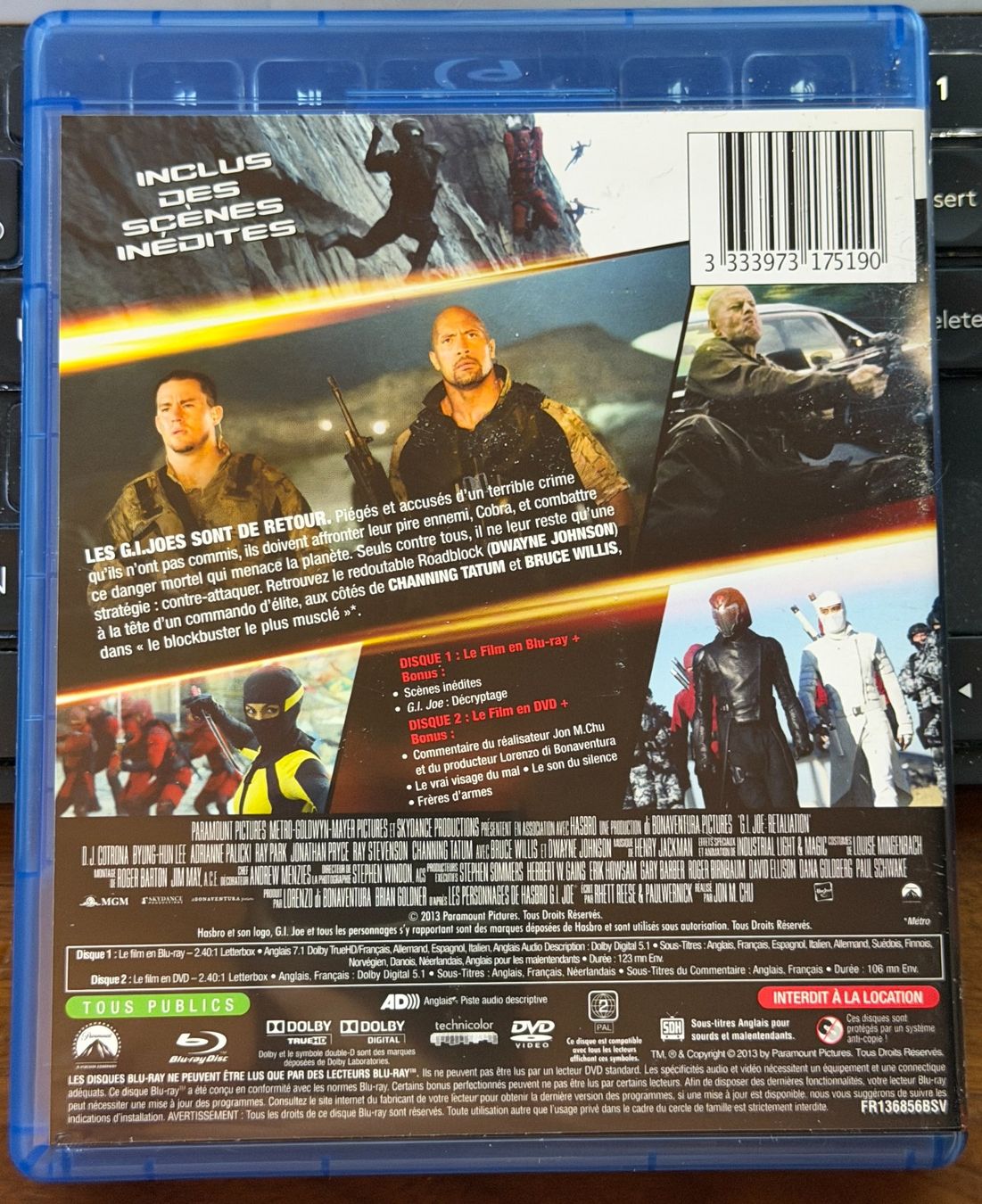 Tutti i DVDs: G.I. Joe 2 : Conspiration (2013) - Blu-ray – Usato da Semsales venduto da __Florian__ 2