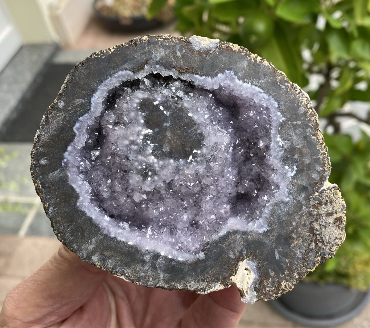 Mineralien & Heilsteine: Sehr schöne Geode  – Gebraucht aus Selzach von 321compac 6