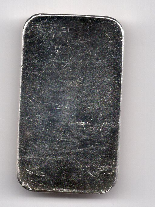Metalli preziosi: (1967) Silberbarren, 50 g, Argor – Usato da Rüthi (Rheintal) venduto da erdnuessli1 1