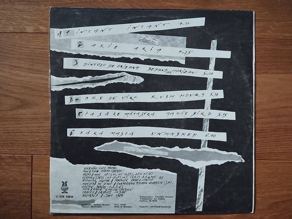 Schallplatten: Anca Parghel, Mircea Tiberian "Magic Bird" – Gebraucht aus Biel/Bienne von sli_679k 1