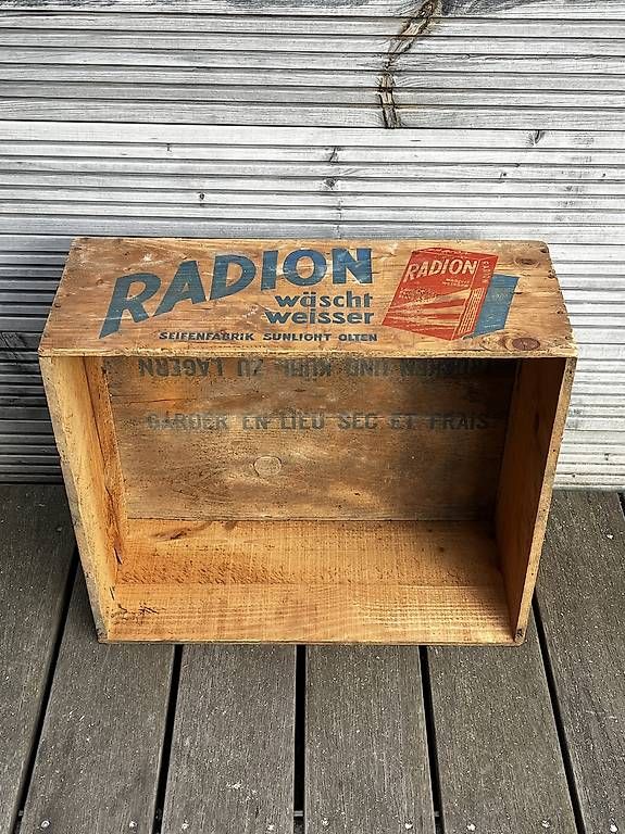 Casse di trasporto: Radion antik Holzkiste – Usato da Feuerthalen venduto da danielspycher