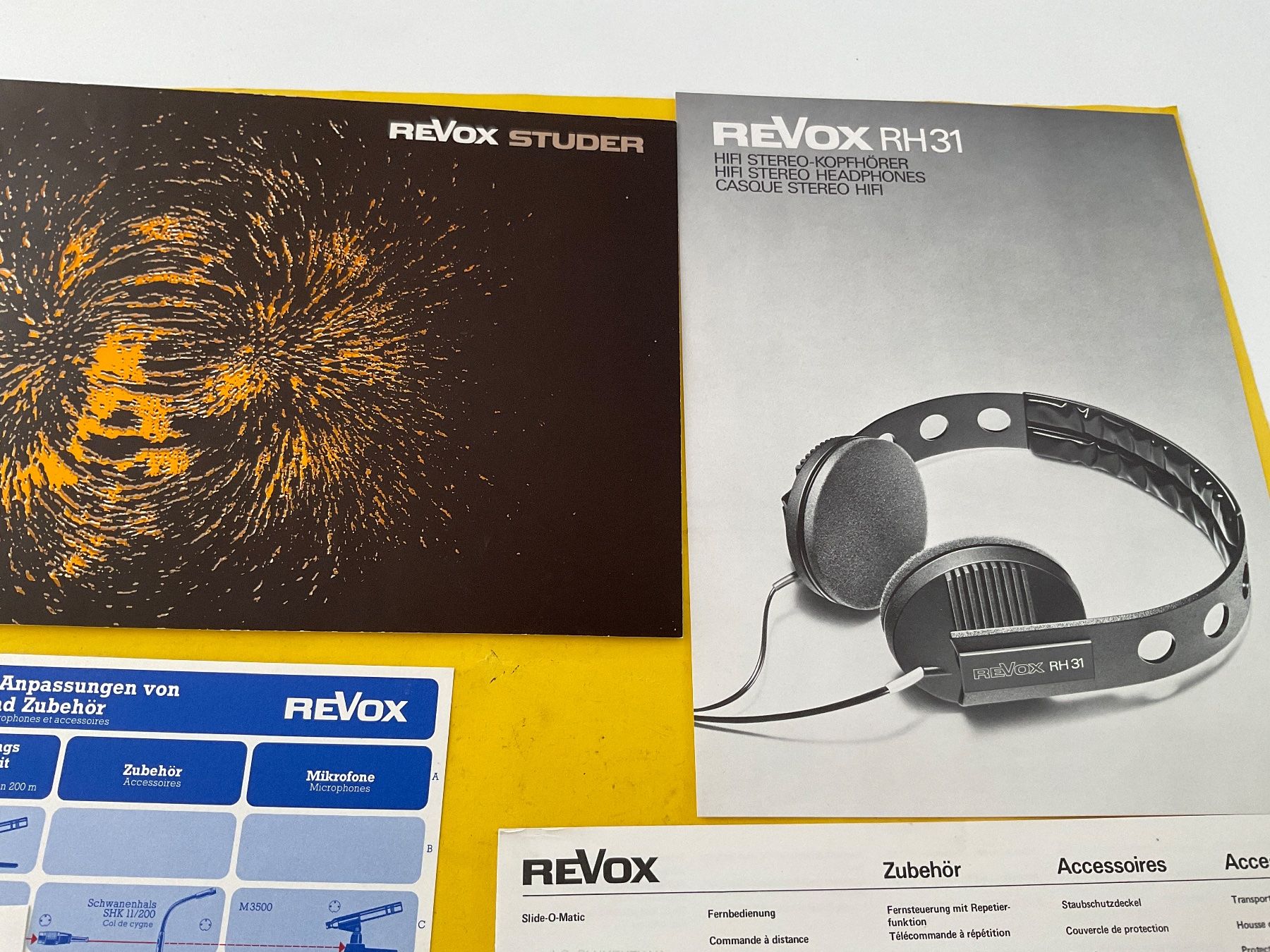 Revox Appareils à bandes: ReVox diverse Prospekte – D'occasion à Langenthal par RronJora 1