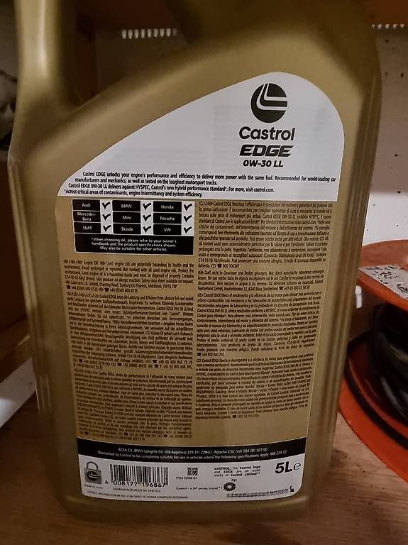 Oli & Additivi: OW30 LL 5 Liter – Usato da Obernau venduto da SimonUser