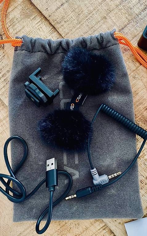 Microfoni: Comica Wireless Microphone für I-Pjone etc – Usato da Kriens venduto da Dwildstarmusik 4