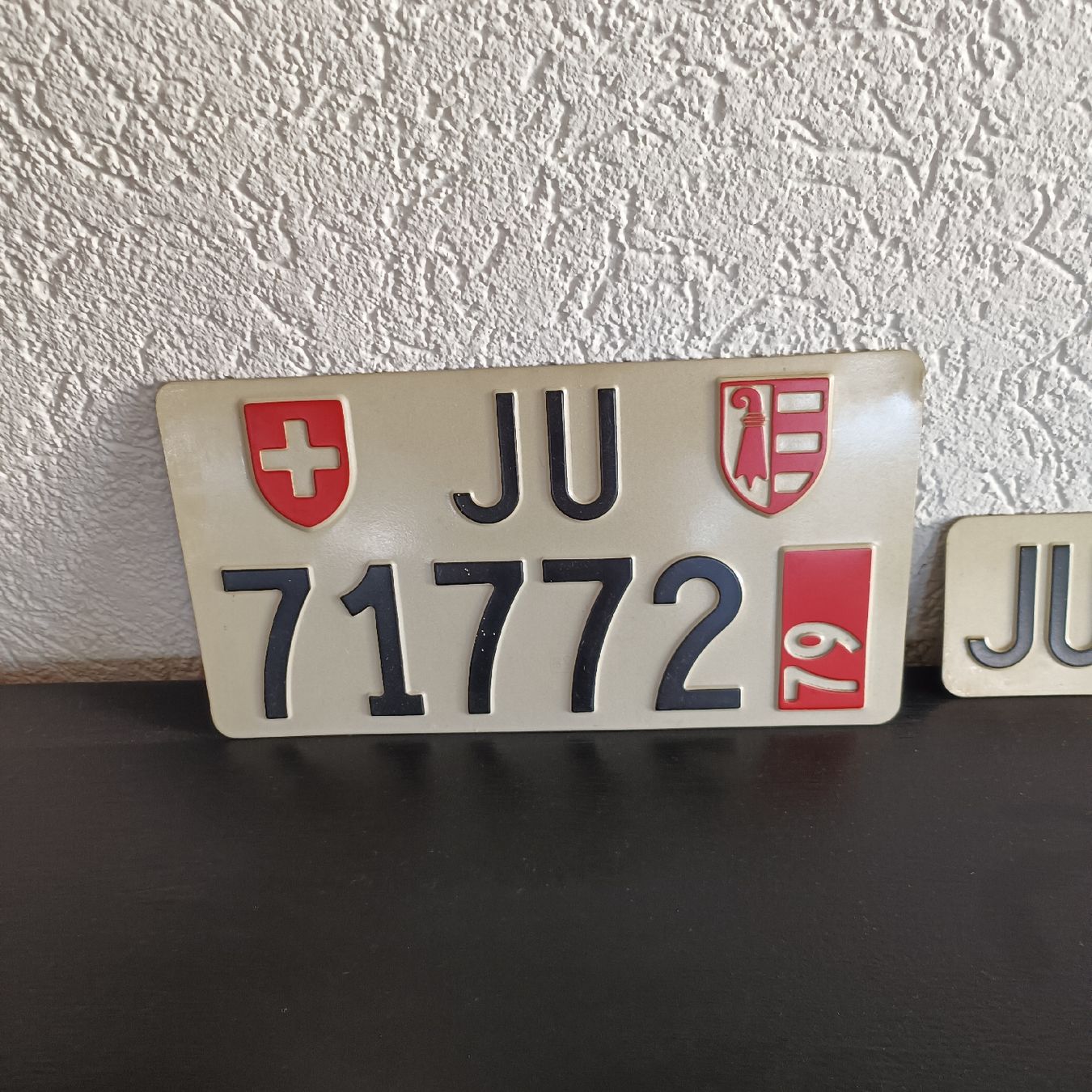 Insegne: Nummernschilder Jura – Usato da Delémont venduto da mos_9927