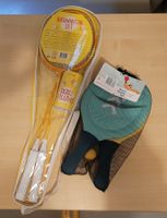 Badminton Set mit Tasche und Beach Paddle Set / NEU OVP