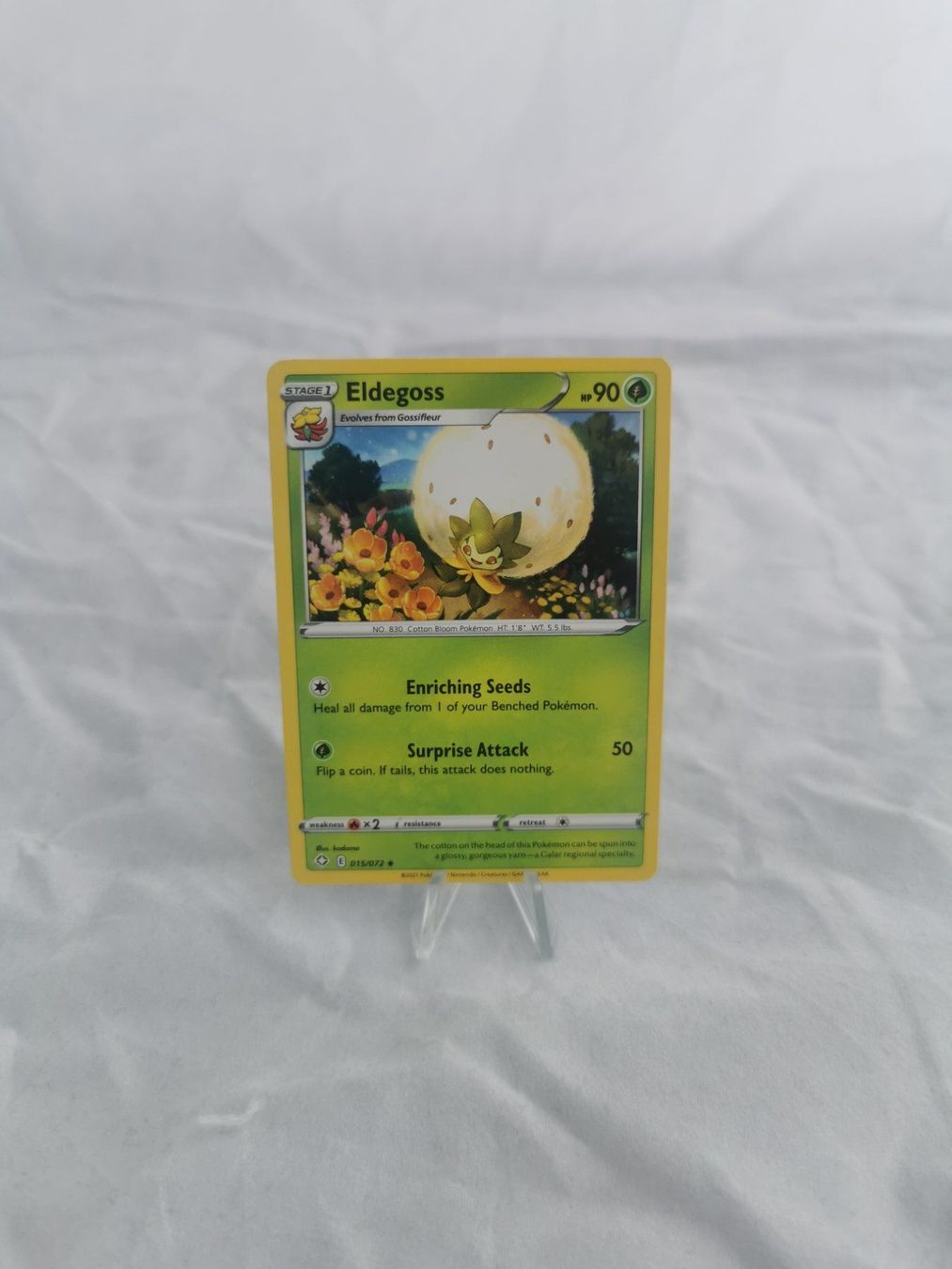 Pokémon Carte collezionabili: Eldegoss - Pokemon Card – Usato da Dulliken venduto da Sefty