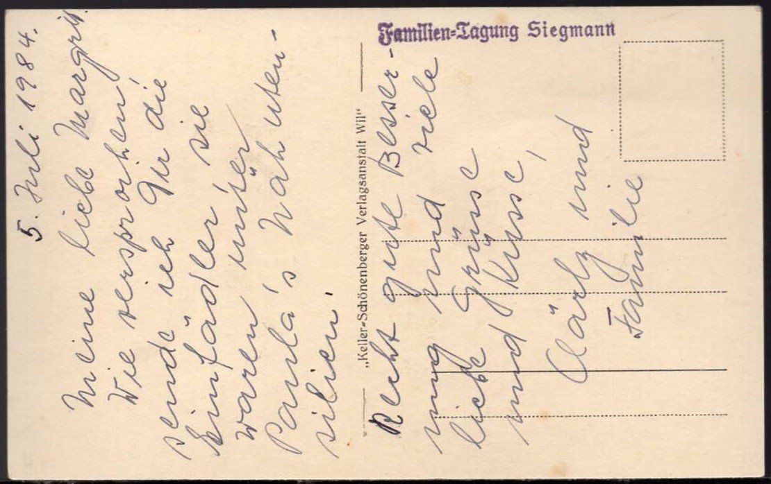 Cartoline postali: Eschlikon  Altes  Schulhaus – Usato da Aarau venduto da kufi44 1