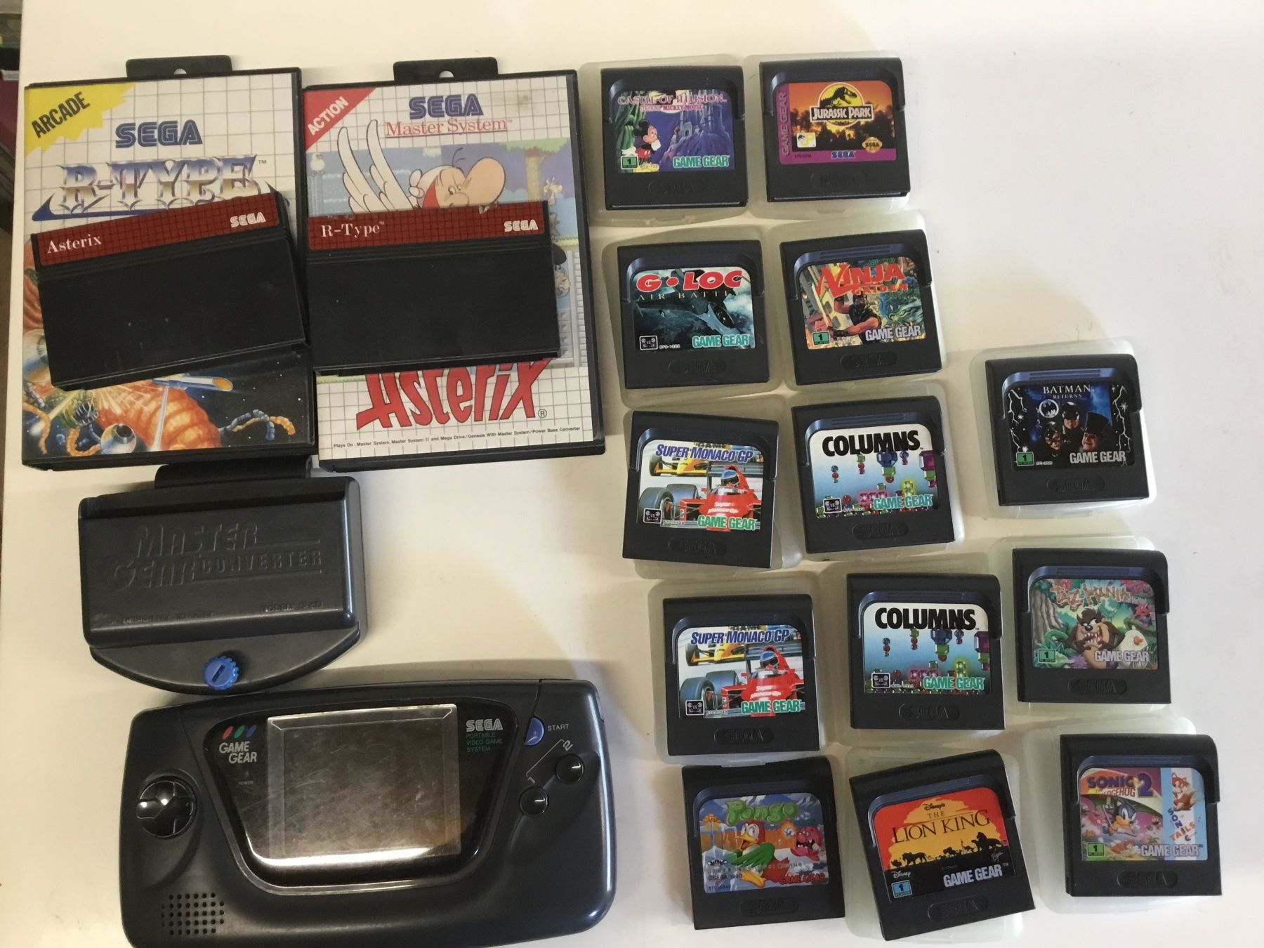 Sega Consoles: Lot de jeux Sega Game Gear et Master System,  console defect – D'occasion à boncourt par Ckikil