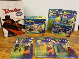 The Shadow 1994 Kenner Figuren Fahrzeuge Sammler Lot OVP