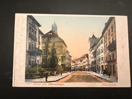 Postkarte Rheinfelden Marktgasse 1900  (P117)