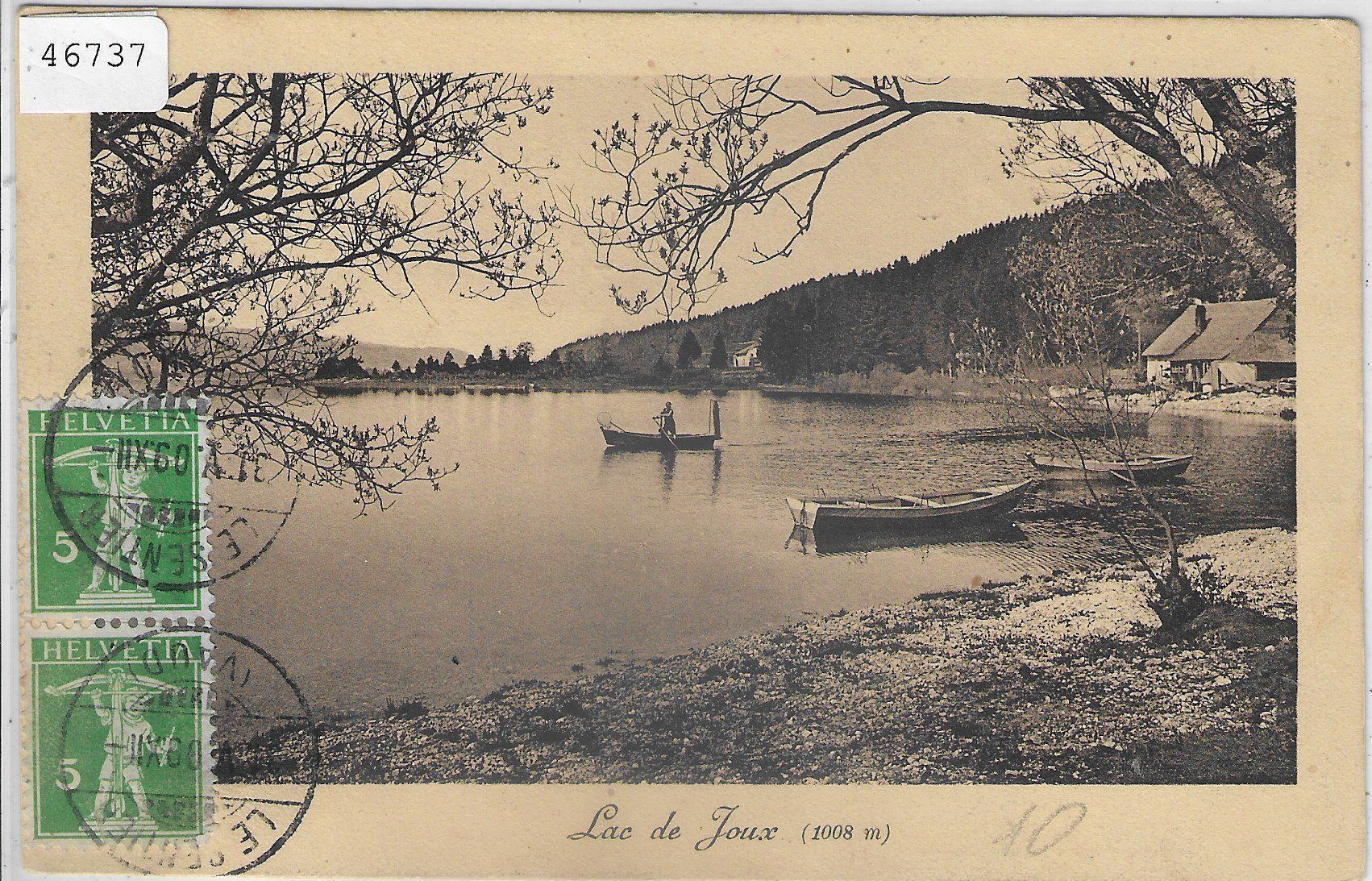 Ansichtskarten: Lac de Joux – Gebraucht aus Ettingen von Kartenplanet