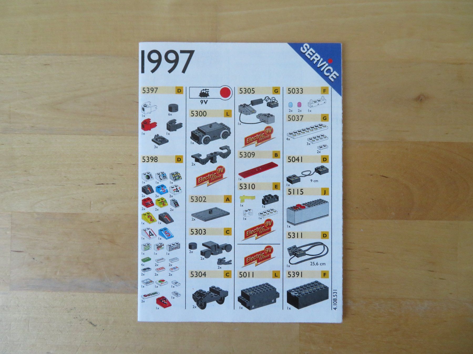 Lego Giocattoli: LEGO Service Prospekt 1997 – Usato da Zürich venduto da piroma