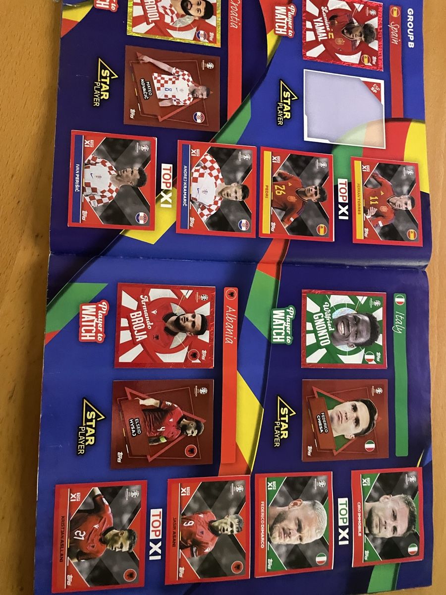 Topps Album: Topps Heft 2024 fast voll!! – Usato da Wolfenschiessen venduto da Teufel2 3