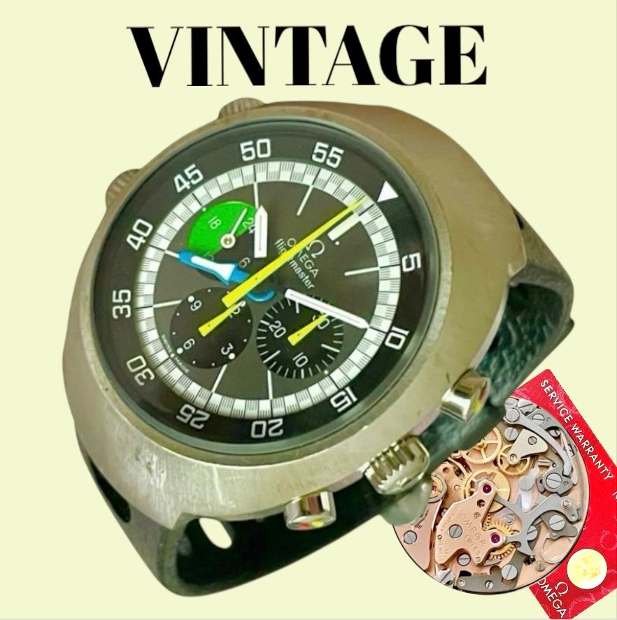 Omega Montres: Omega Vintage Chronograph – D'occasion à lyss par Uhrenparadies