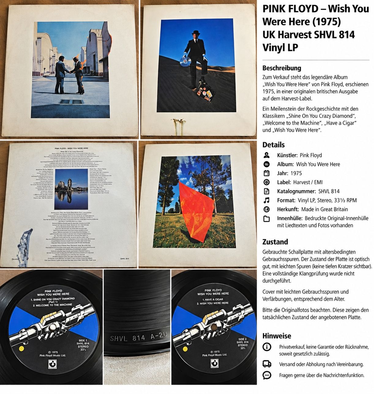 Vinyles: schallplatte – D'occasion à St. Moritz par edo_9rgm