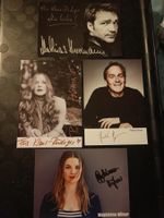 TV Mix - 4 signierte Autogrammkarten - Set A3
