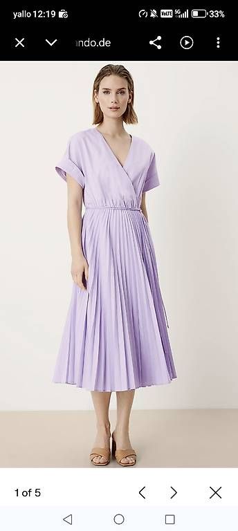 Vestiti: s.Oliver Kleid Lavender  – Nuovo e nell'imballaggio originale da Winterthur venduto da rom_6cqd 2