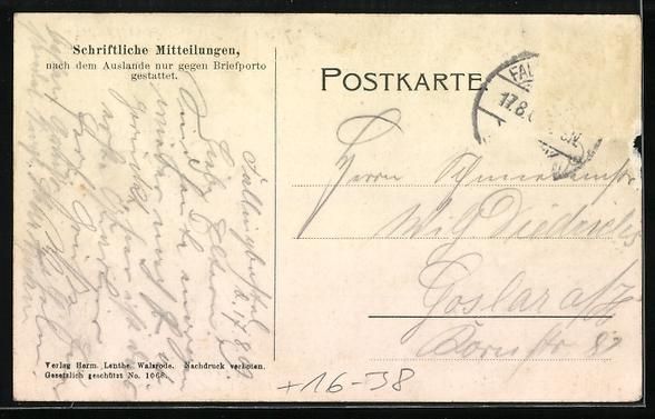 Cartoline postali: Grusskarten-AK Fallingbostel, Ansichten  – Usato da Berlin venduto da bartko-reher 1